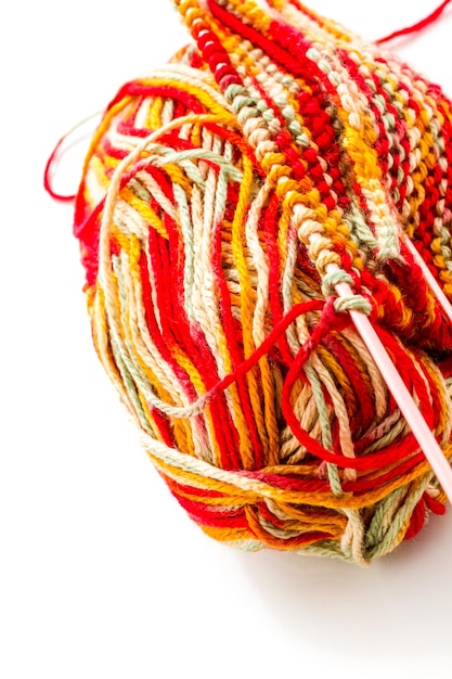 Zbliżenie ściegu krzyżykowego